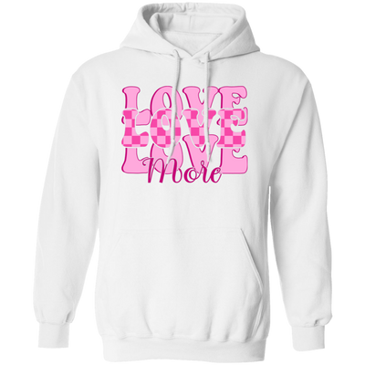 Love More, Groovy Valentine, Groovy Love, My Best Love, Valentine's Day, Trendy Valentine Pullover Hoodie