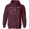 The Dad Angle, Math Pun, Teacher Dad, Geometric Dad Pullover Hoodie