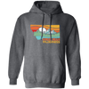 Great Bear, Montana Outdoors, Retro Mountains, Great Bear Wilderness Pullover Hoodie