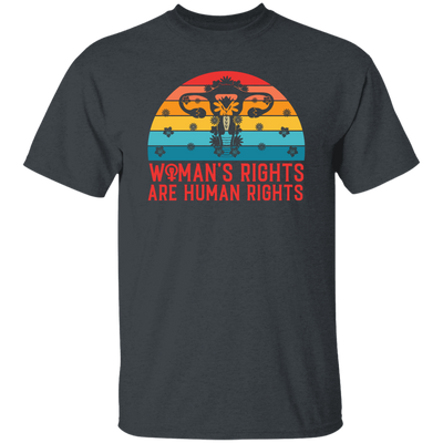 Woman's Rights Are Human Rights, Retro Woman Holiday Unisex T-Shirt