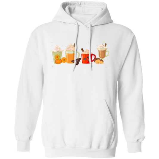 Cup Of Pumpkin, Thanksgiving's Day, Cup Of Thanksgiving Pullover Hoodie