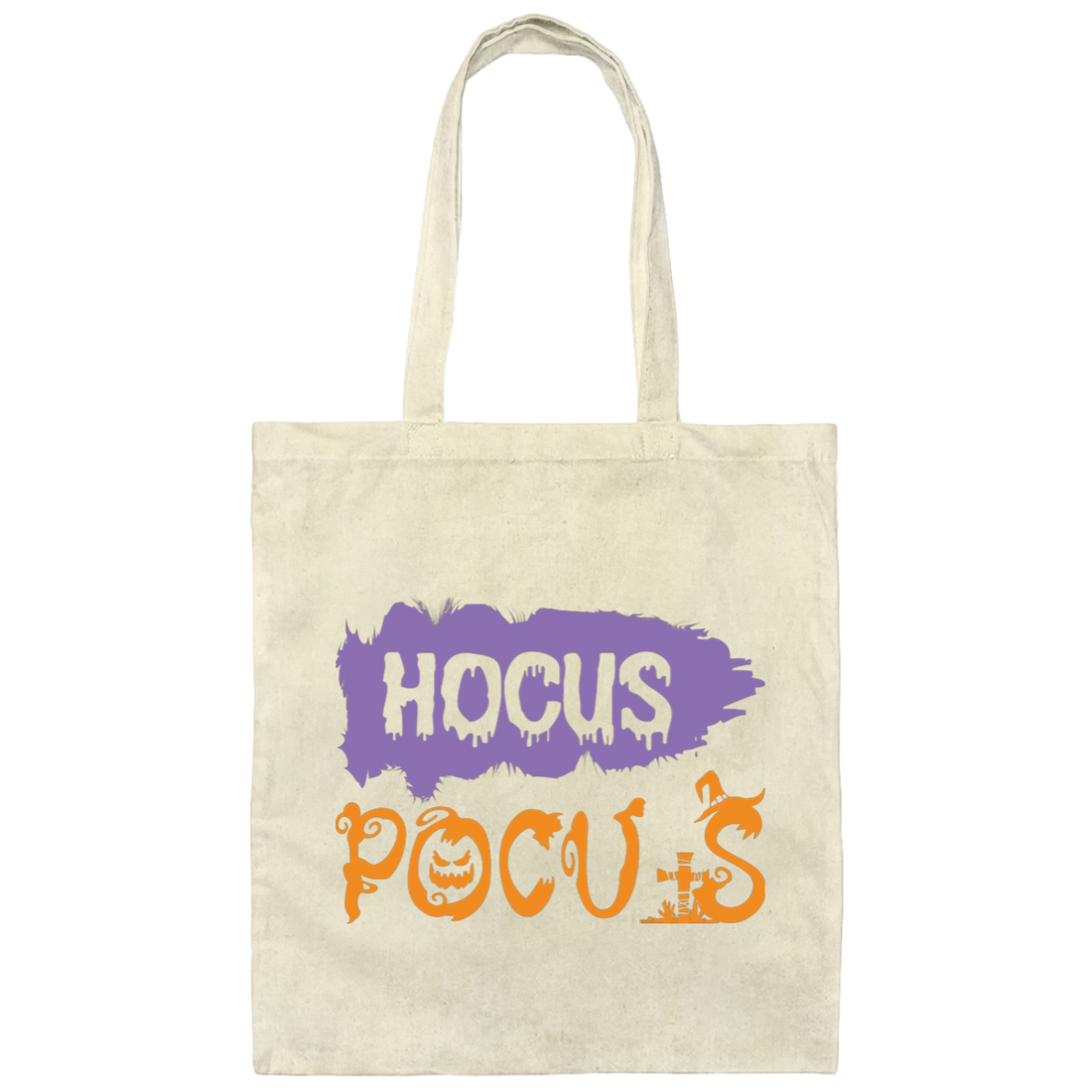 Hocus Pocus, Witch In Halloween, Mystery Halloween Canvas Tote Bag