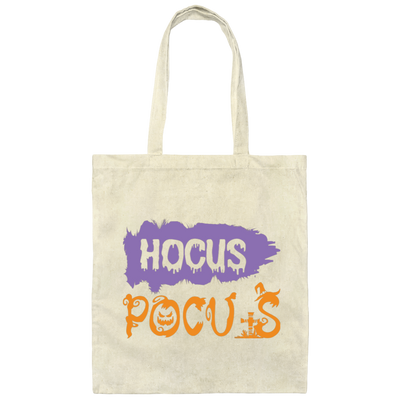 Hocus Pocus, Witch In Halloween, Mystery Halloween Canvas Tote Bag