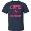 Cupid University, Est 1415, Pink Glitter Cupid, Glitter Valentine, Valentine's Day, Trendy Valentine Unisex T-Shirt