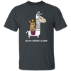 Llama And Sloth, Alpacas Lover, Funny Llama, Best Llama, Best Sloth Unisex T-Shirt