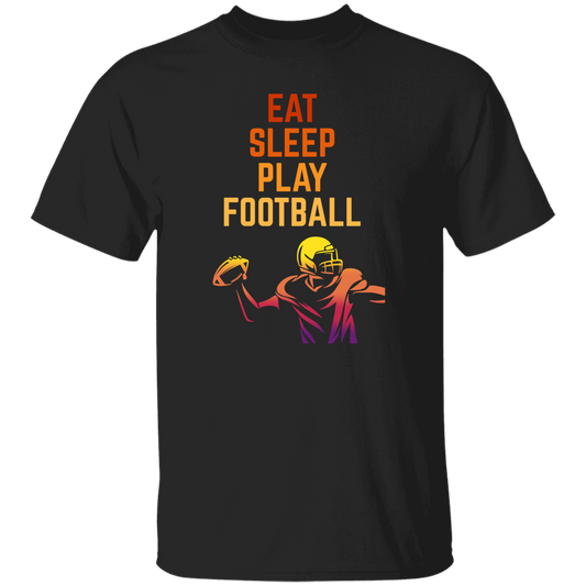 Eat Sleep Play Football, Love American Football, Retro Football Unisex T-Shirt