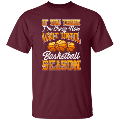 Crazy Basketball Season, Really Love Basketball, Love Basketball Season Unisex T-Shirt