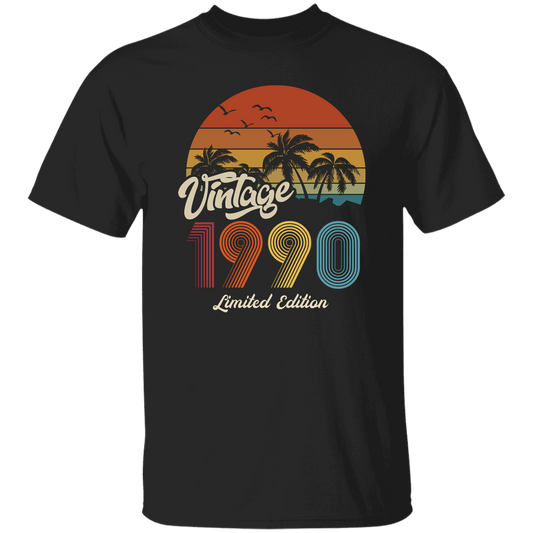Vintage 1990, 1990 Birthday, 1990 Limited Edition, 1990 Retro Unisex T-Shirt