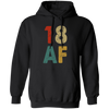 18th Birthday Gift Idea, Retro 18th Gift, Best Of 18th, 18 Vintage, Love 18 Pullover Hoodie