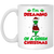 I'm Dreaming Of A Green Christmas, Funny Christmas, Merry Christmas, Trendy Chrismas White Mug