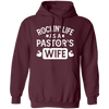 Rocking Life As A Pastor's Wife, Pastor Retro Pullover Hoodie