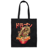 Ramen Lover, Dragon Noodle, Best Ramen, Japanese Noodle, Vintage Ramen Canvas Tote Bag