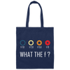 What The Fck, What The Camera, Love Cameraman Canvas Tote Bag
