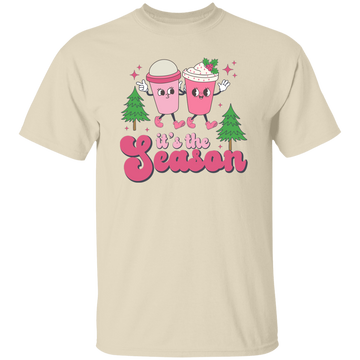 It's The Season, Tis The Season, Pink Christmas, Xmas Cup Unisex T-Shirt