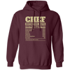 Chef Nutrition Facts, Serving Size For 1 Amazing Chef Pullover Hoodie