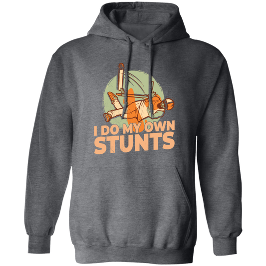 Scooter Lover, Scooter Rider, E-Scooter, I Do My Own Stunts Gift Pullover Hoodie