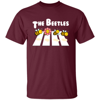 The Beetles, Four Bees Cross The Road, Cute Bees Unisex T-Shirt