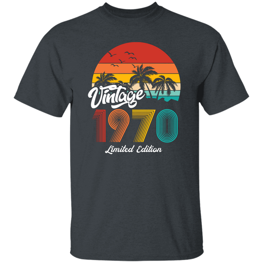 Vintage 1970, 1970 Birthday, 1970 Limited Edition, 1970 Retro Unisex T-Shirt