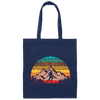 Retro Ultra Runner Classic Vintage Ultra Marathon Canvas Tote Bag