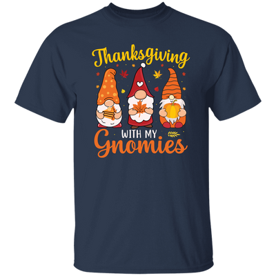 Thanksgiving's Day, Thanksgiving With My Gnomies Unisex T-Shirt