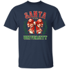 Santa University, Est 1836, Christmas Bow, Merry Christmas Christmas Unisex T-Shirt