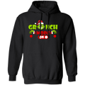 This classic Grinch Mode On hoodie is perfect for the Halloween and Christmas season. Enjoy the warmth of the soft and luxurious pullover hoodie featuring a trendy Grinchmas design. Perfect for any Grinch fan, this hoodie is sure to make a statement.