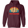 Camera Lover, Photographer Gift, Filmer Retro, Gift For Cameraman Pullover Hoodie