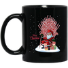 Old Santa, Drunk Christmas, Angry Santa, Chieftain Santa, Merry Christmas, Trendy Christmas Black Mug