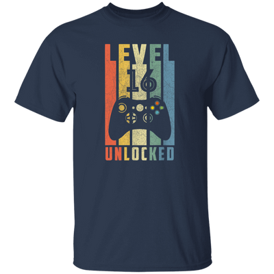 Level 16 Unlocked, 16th Video Gamer, 16th Birthday Gift, Retro 16th Gift Unisex T-Shirt