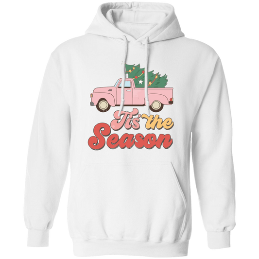 Tis The Season, This Is The Season, Christmas Season Pullover Hoodie