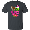 Love Grinch, Pink Grinch, Funny Love Grinch, Trendy Grinch, Merry Christmas, Trendy Christmas Unisex T-Shirt