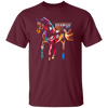 My Horse Breed Is An Arabian Horse, Love Horses, Colorful Horse Love Unisex T-Shirt