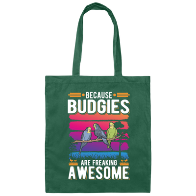 Budgies Are Freaking Lovely Budgy Canvas Tote Bag