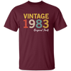 1983 Love Gift, Vintage 1983, 1983 Original Parts, Lover 1983 Gift Unisex T-Shirt