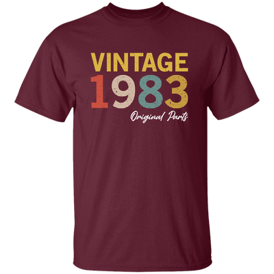 1983 Love Gift, Vintage 1983, 1983 Original Parts, Lover 1983 Gift Unisex T-Shirt