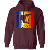 Retro Parkour Jumping, Birthday Gift, Free Running, Climbing Movement Pullover Hoodie