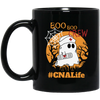 CNA Life, Boo Boo Crew, Nurse Ghost Halloween, Trendy Halloween Black Mug