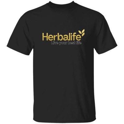 Herbalife New Logo Luxury Style T-Shirt, Gold Herbalife Shirts, Life Your Best Life Shirts
