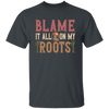 Blame It All My Roots, Retro Cowboy, Rodeo Cowboy Unisex T-Shirt