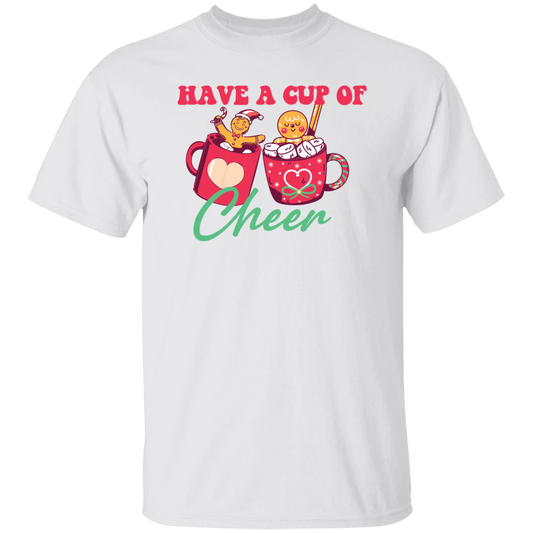Have A Cup Of Cheer, Gingerbread In A Cup Of Xmas, Merry Christmas, Trendy Christmas Unisex T-Shirt
