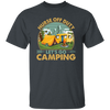 Let's Go Camping, Vintage Nurse Off Duty, Nurse Vacation, Camping Gift, Lover Camp Nurse Unisex T-Shirt