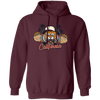 Tiger In California, California Beach, California Island Pullover Hoodie