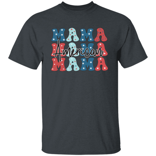 Mama, American Mama, Groovy Mama, Mommy's Day Unisex T-Shirt