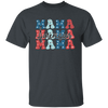 Mama, American Mama, Groovy Mama, Mommy's Day Unisex T-Shirt