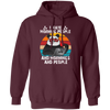 Retro Panda, I Hate Morning People, And Mornings, And People, Hate Go For Job Pullover Hoodie