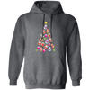 Christmas Tree Made By Xmas Element, Love Christmas Tree, Merry Christmas, Trendy Christmas Pullover Hoodie