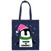 Winter Is Coming, Penguin Christmas, Love Winter, Merry Christmas, Trendy Chrismas Canvas Tote Bag