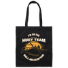 UH-1 Huey Team Helicopter Pilot Gift Canvas Tote Bag