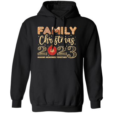 Family Christmas 2023, Making Memories Together, Merry Christmas, Trendy Christmas Pullover Hoodie