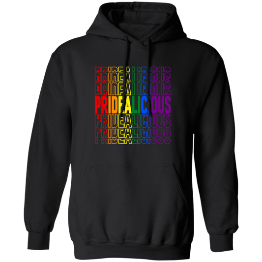 Pridealicious, LGBT Pride, Rainbow Flag, Pride's Day Gifts Pullover Hoodie